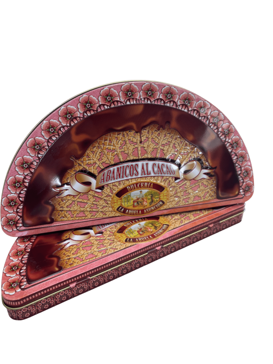 Abanicos al cacao Abanicos al cacao